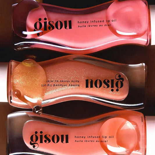 Gisou Honey Infused Lip Oil - Moisturizing Glazed Plumping Lip Balm